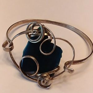 Blue rock handmade bracelet